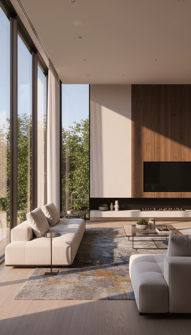 Residential window tint adding privacy and reducing heat