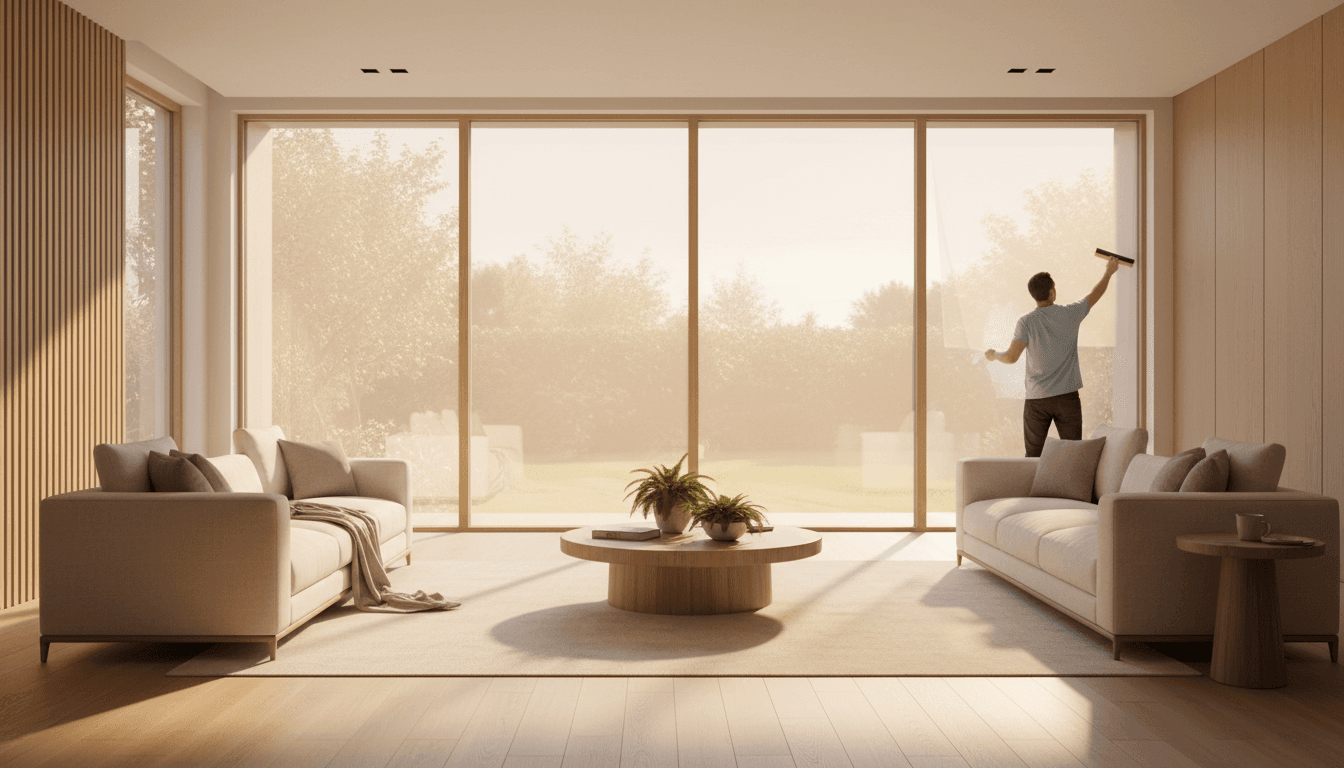 UV protection window film in action